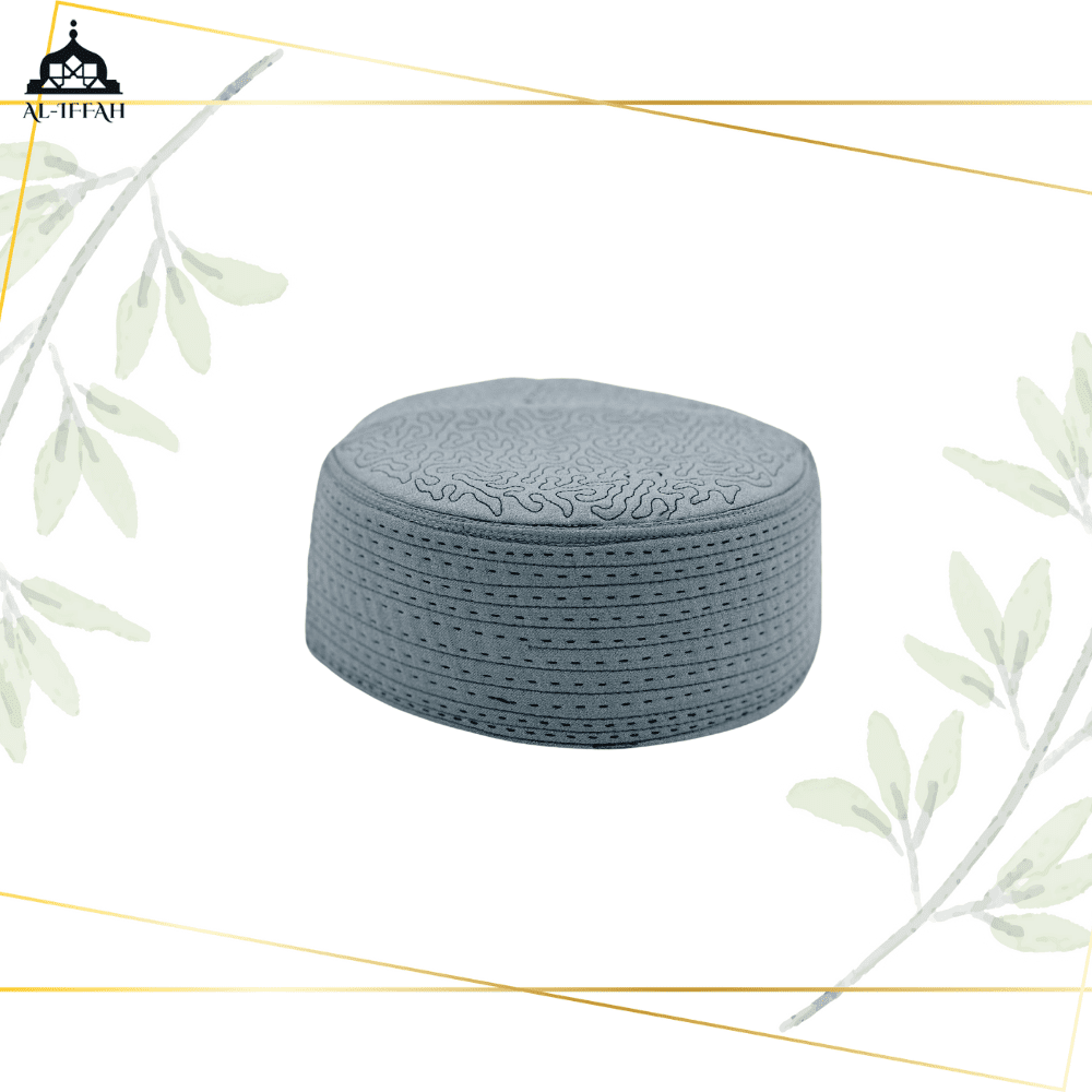 Geometric style Islamic cap (Topi) AI - 545 - Image 2