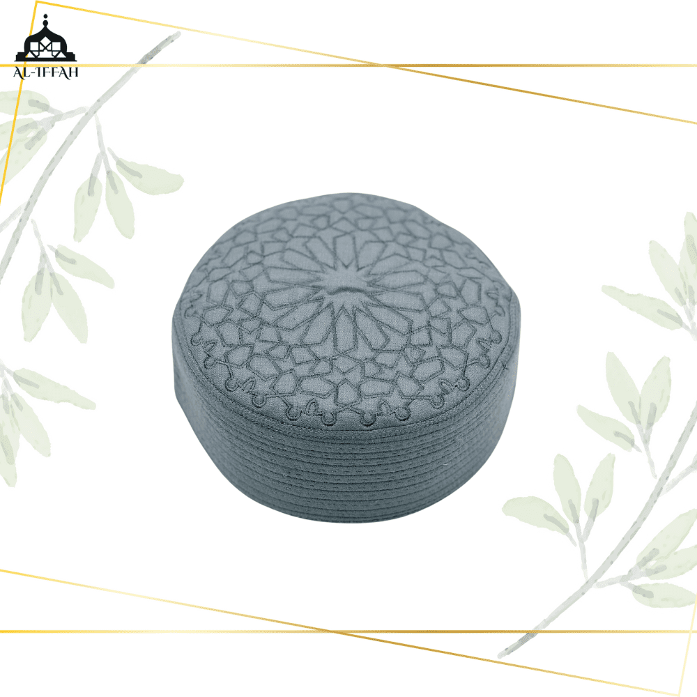 Geometric style Islamic cap (Topi) AI - 545 - Image 5