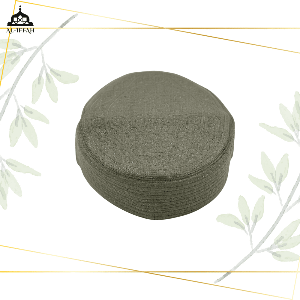 Geometric style Islamic cap (Topi) AI - 545 - Image 9