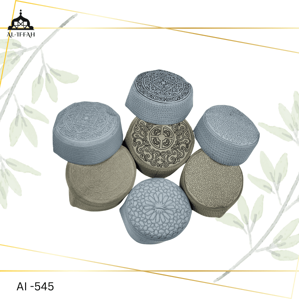 Geometric style Islamic cap (Topi) AI - 545 - Image 15
