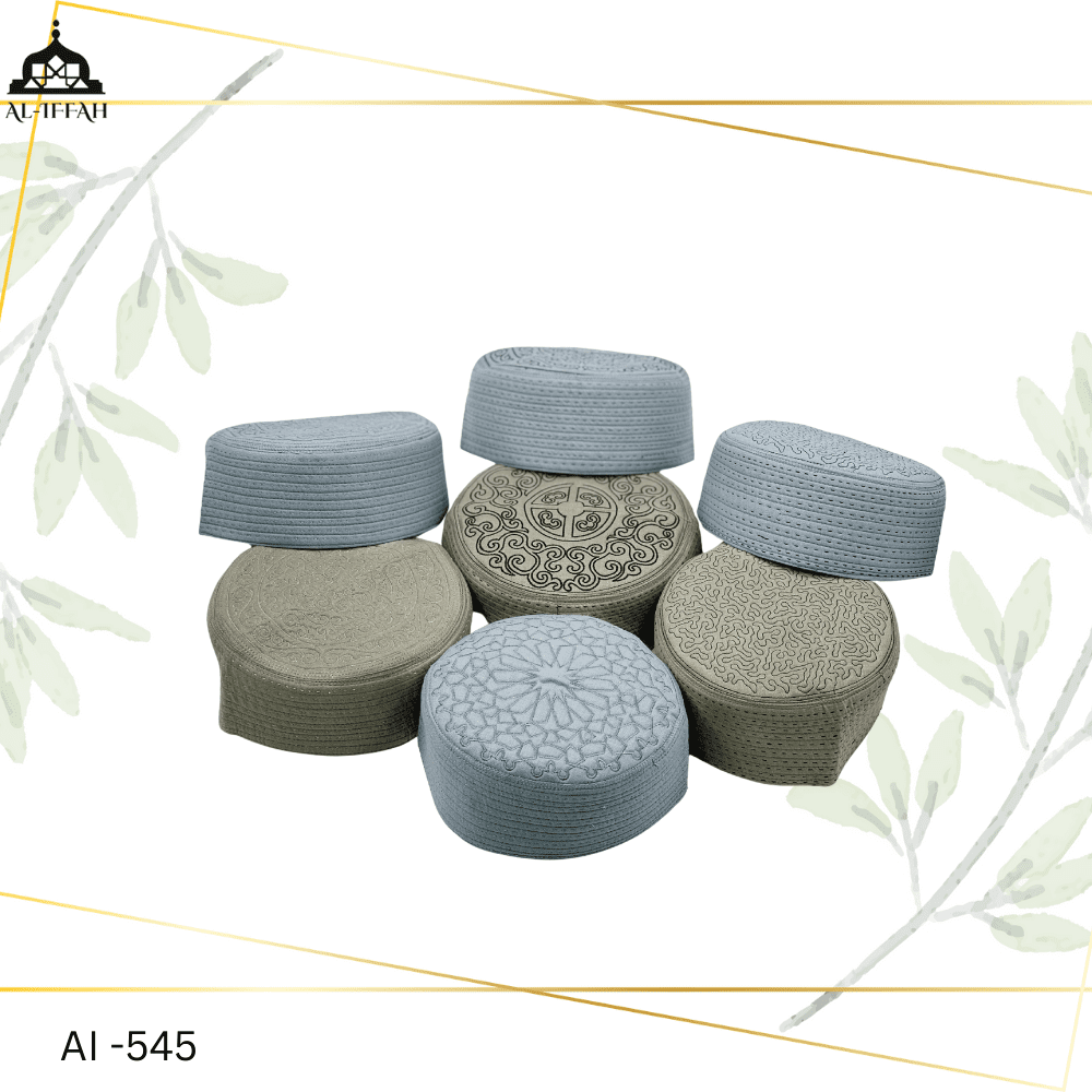Geometric style Islamic cap (Topi) AI - 545 - Image 16